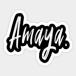 NAME GIRL AMAYA Sticker